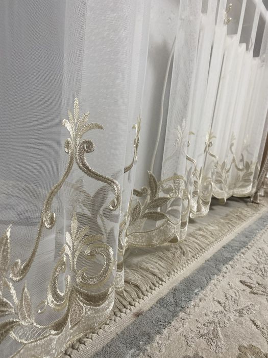 Продам штор с тюлью