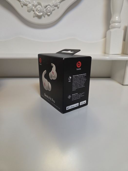 Casti audio in ear Beats Fit Pro, True Wireless, Noise Cancelling, Alb