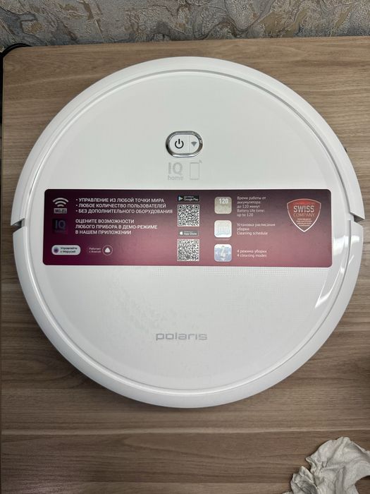 Робот-пылесос Polaris PVCR 1028 Wi-Fi IQ Home