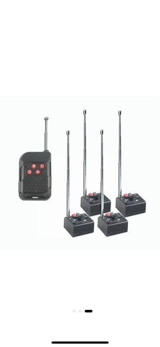 Sistem declansatoare artificii ALPHA FIRE 4 console si telecomanda
