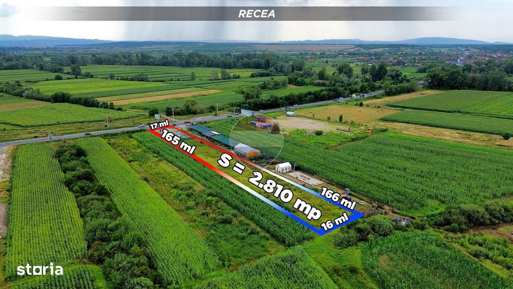 Teren 2.810 mp | Str. Europa, Recea | Zonă comercial-industrială