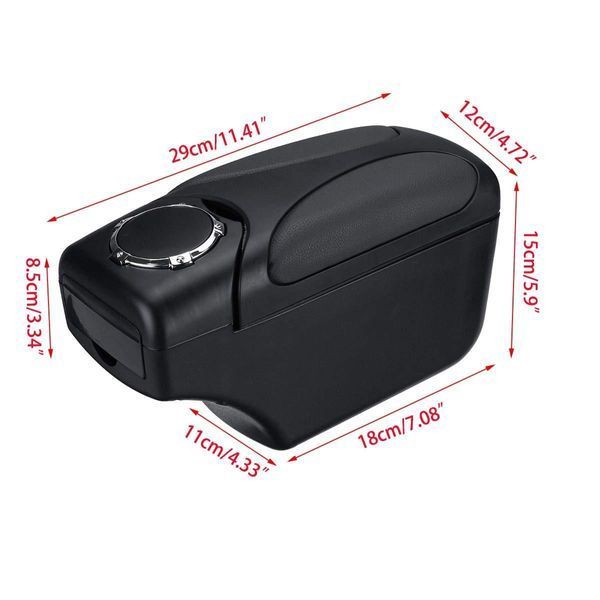 Универсален подлакътник - Барче с поставка за чаша + Кутия за съхранен