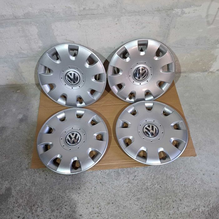 Capace VW R15 15" Originale.Set Complet 4buc Golf Passat Polo Touran..