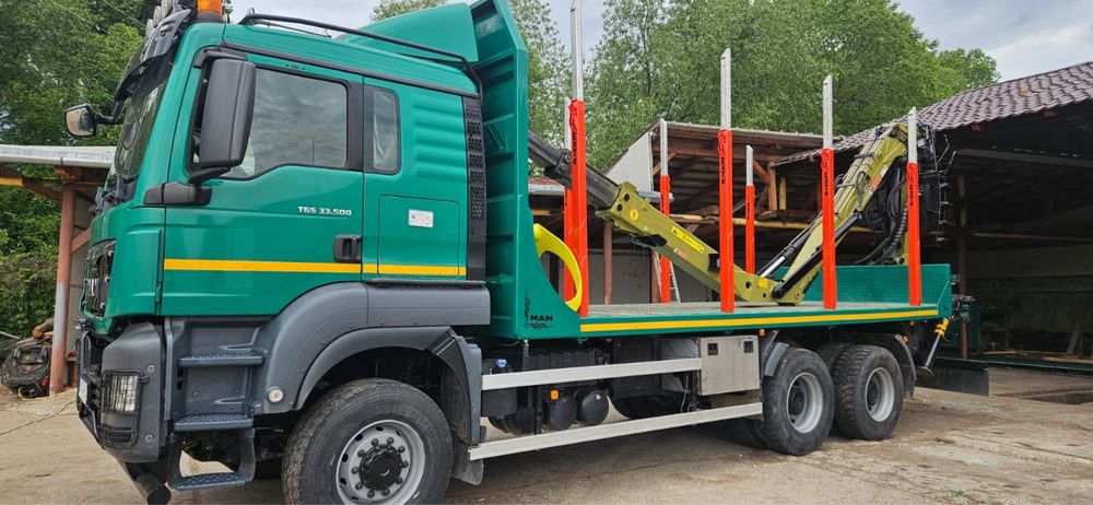 Vand camion forestier Man TGS 33500