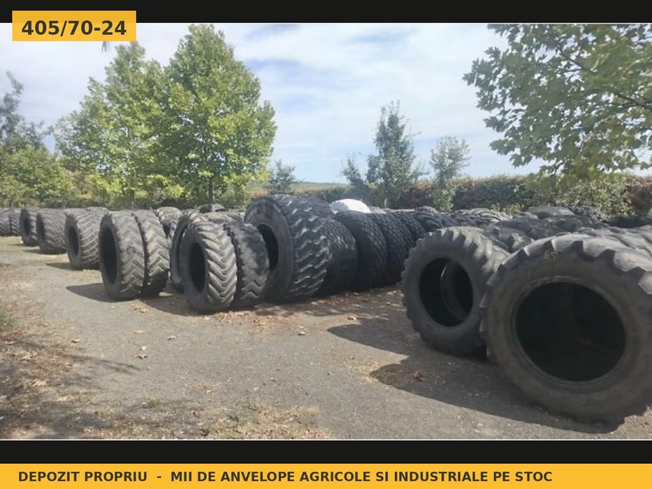 Anvelope Cauciucuri 405/70-24 405/70 24 400/70R24 4057024 Mitas Buldo Miniincarcator si Industrial Utilaje Agricole SH Second Hand SECOND HAND