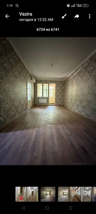 Chilonzor8 3xona 1etaj 4etajli 77000$$