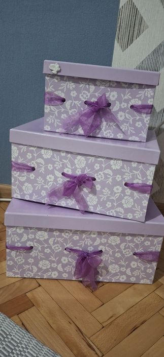 Три кутии за съхранение