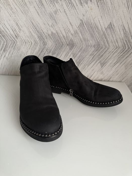 Ботинки набук