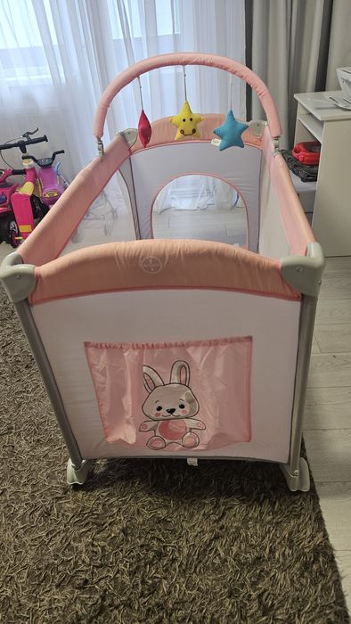 Patut pliant voiaj 2 nivele 125x65 cm