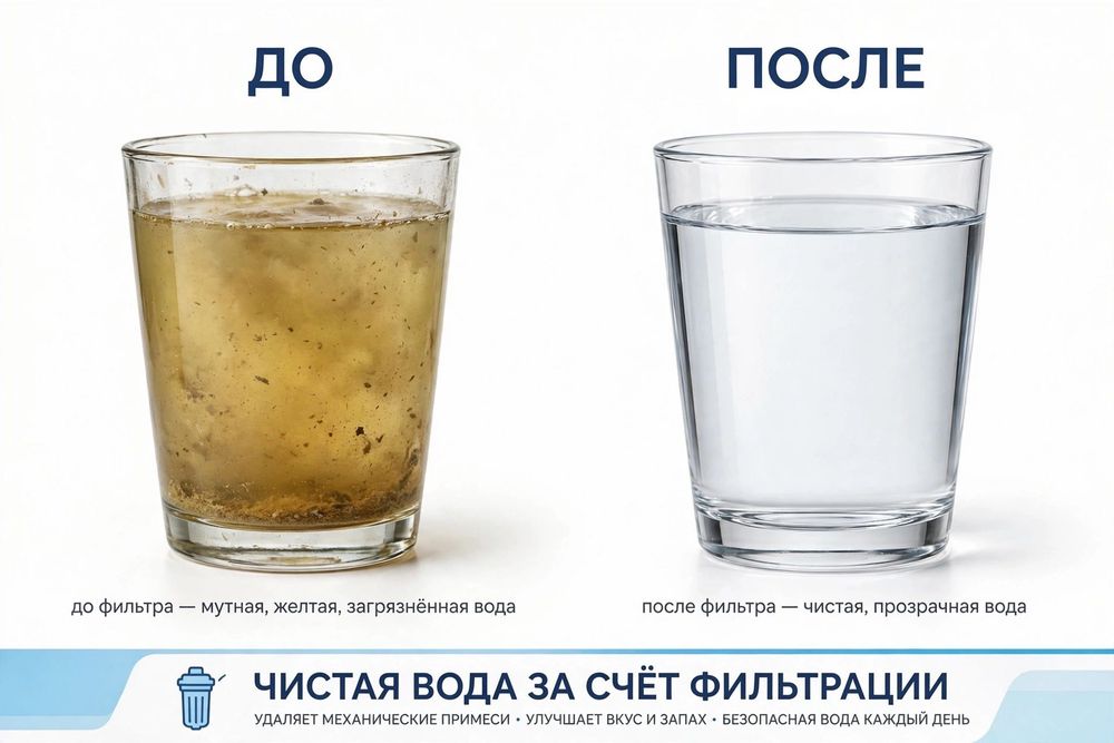 Фильтр для воды -чистая вода 24/7