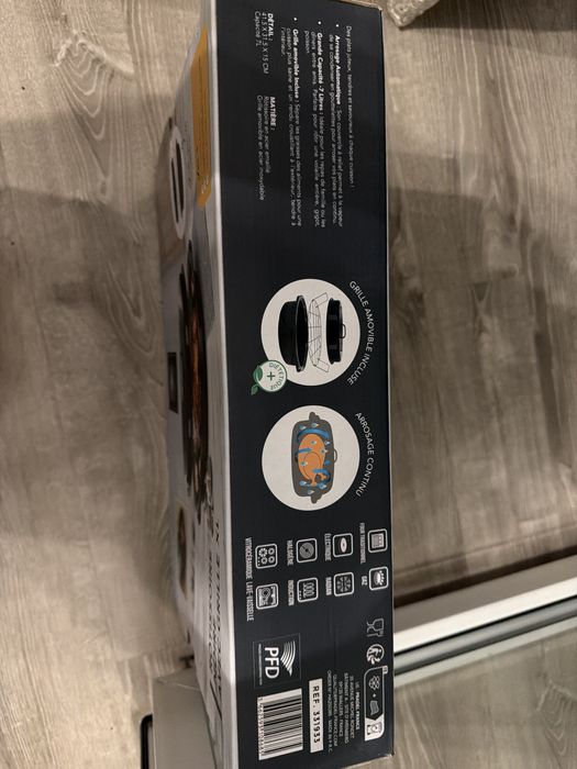 Tavă pentru friptură Pradel France 7L cu capac și grătar XL – Nouă