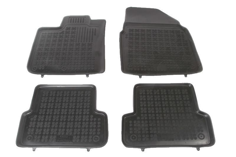 Set covorase auto din cauciuc Nissan Qashqai (J10) 2007 - 2014, presuri tip tavita marca Rezaw Plast