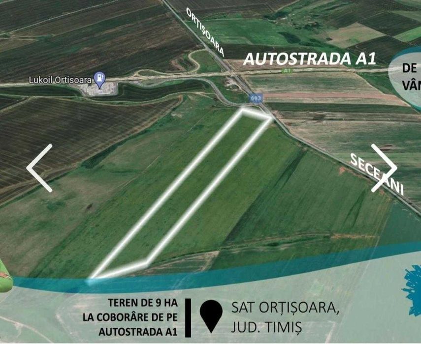 Teren Autostrada A1 Ortisoara