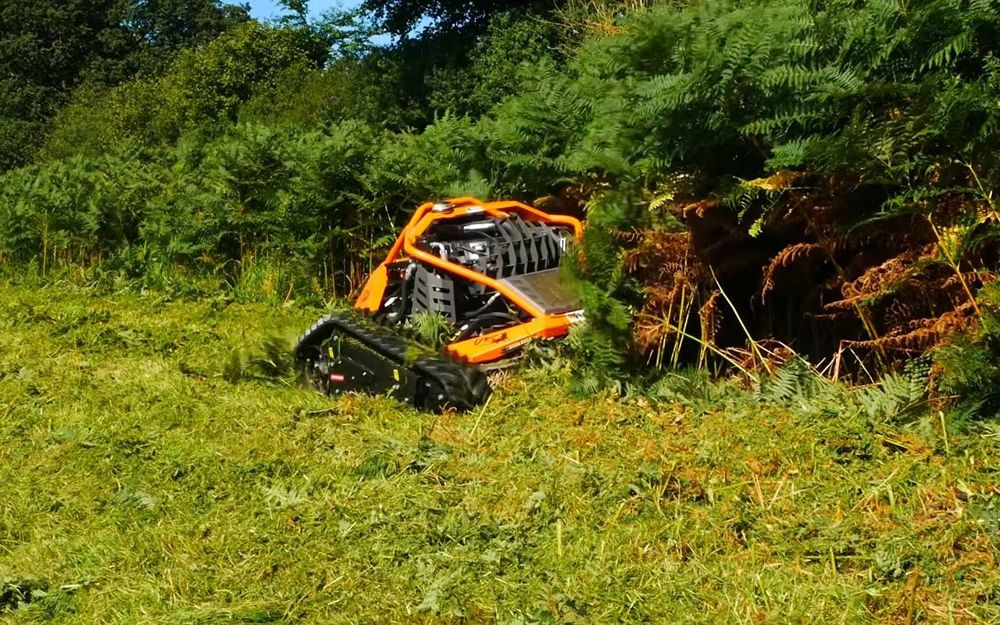 Tund tai Iarba defrisez spini vegetatie deasa utilaj Profesional rezultate rapide