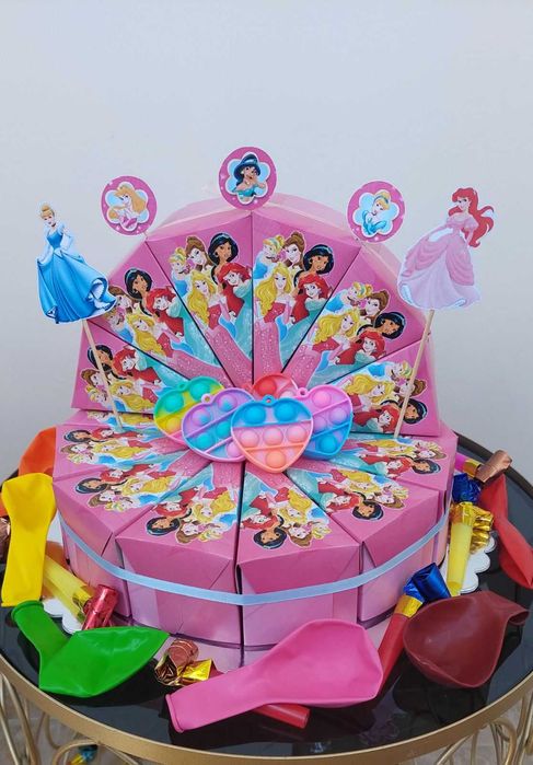 Картонена торта, почерпка за градина от хартия