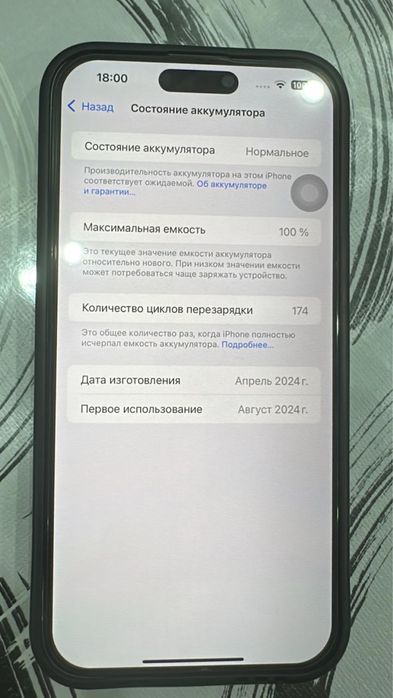 Продается Iphone 15 pro max 256гб