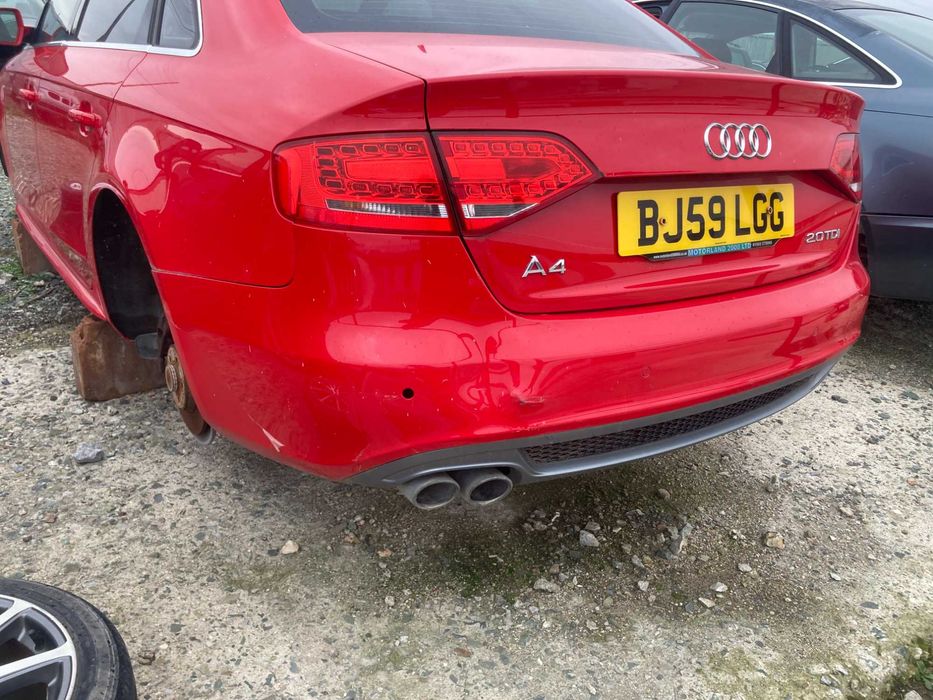 Задна броня ауди а4 б8 седан audi a4 b8 s-line