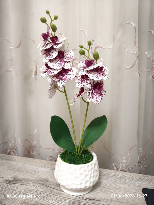 Dekorativ sun’iy orxideya / Декоративная искусственная орхидея