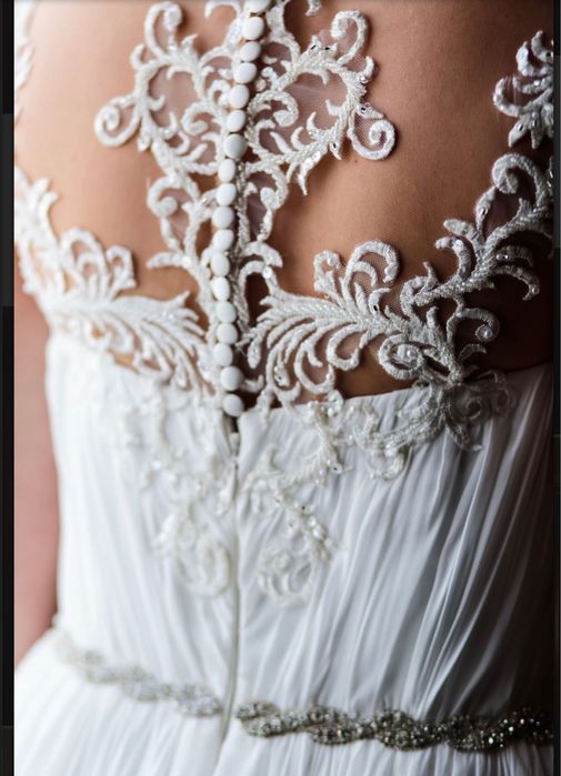 Rochie de mireasa matase Mirandi