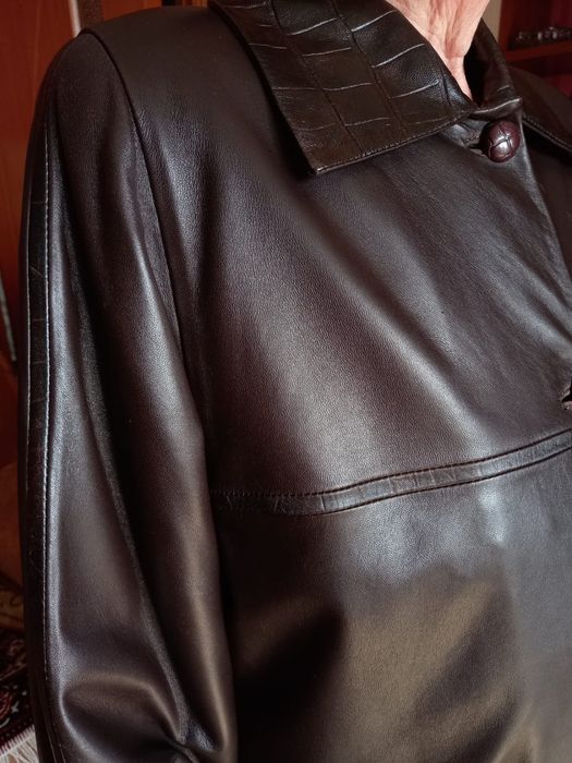 Кожаное пальто (Adriano, Турция)