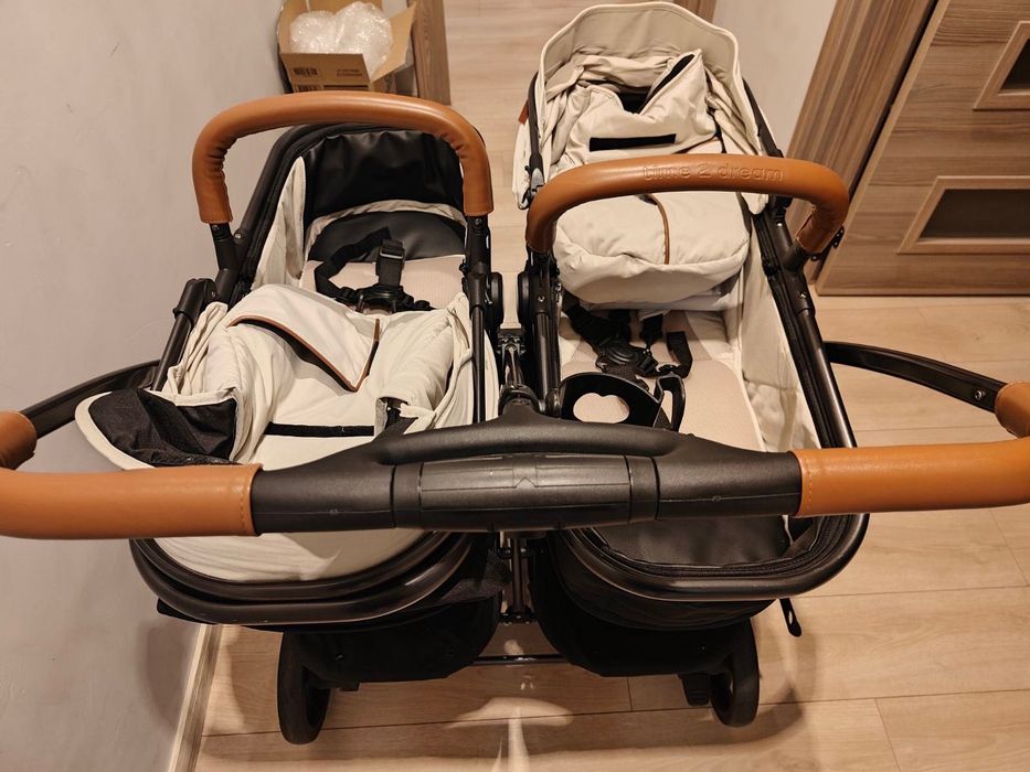 Количка за близнаци Chipolino Duo Smart