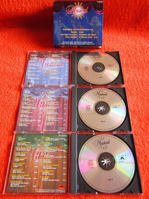 rar 3cd Musical Story - O'Hara,Liza Minnelli,Carreras,Armstrong 1995