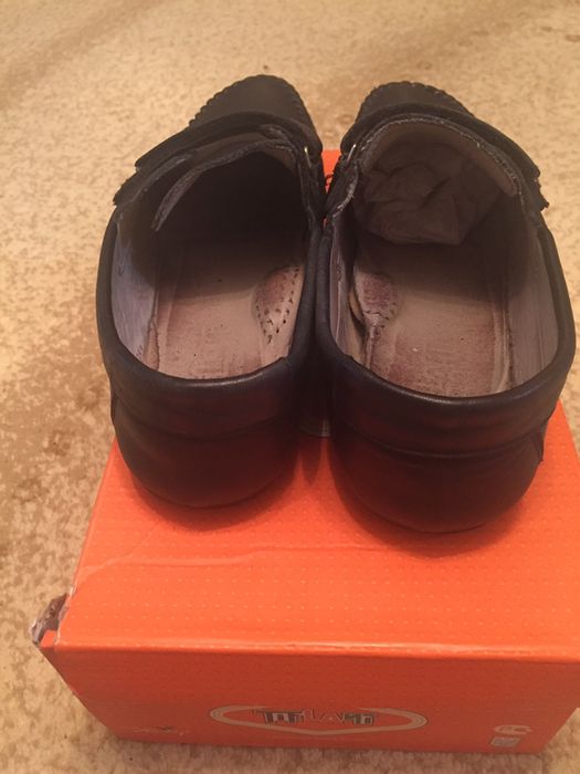 Мокасины кожаные (для сменки в школу)