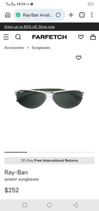 Очки солнце защитные Rey Ban оригинальные ":Aviator"