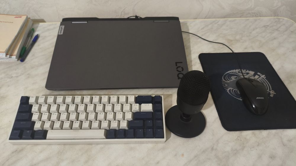 Игровой Lenovo LOQ 15 | Core i5-12450H | RTX 4060-8GB | 16GB | SSD 512