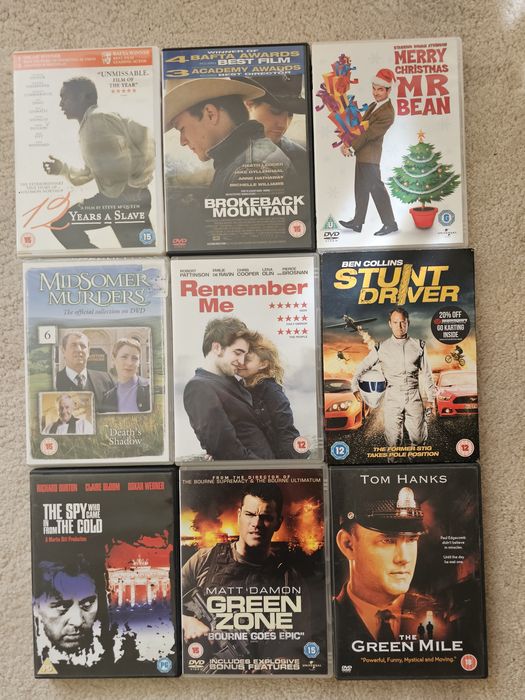 Оригинални DVD на Английски език от лична колекция