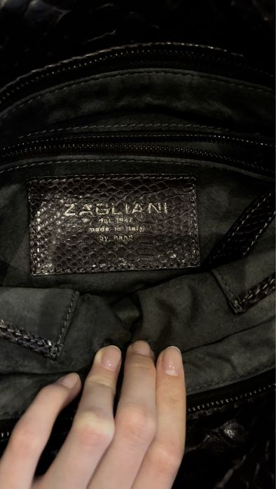 Клатч из питона Zagliani оригинал!!!