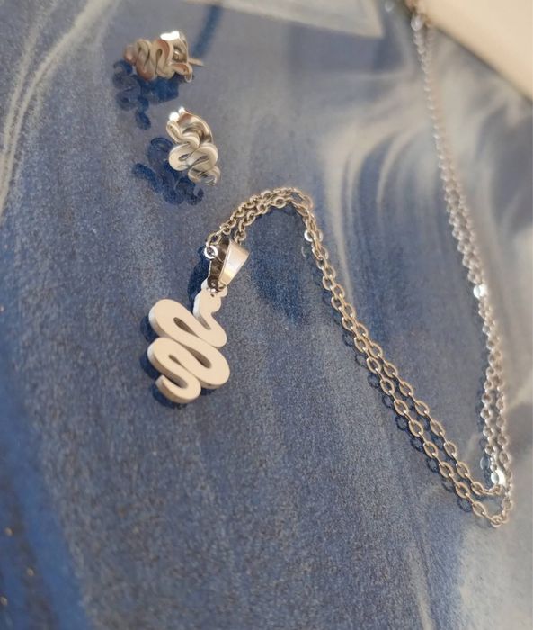 Комплек колие с обеци