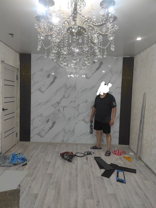 Ремонт,галтели, плинтус