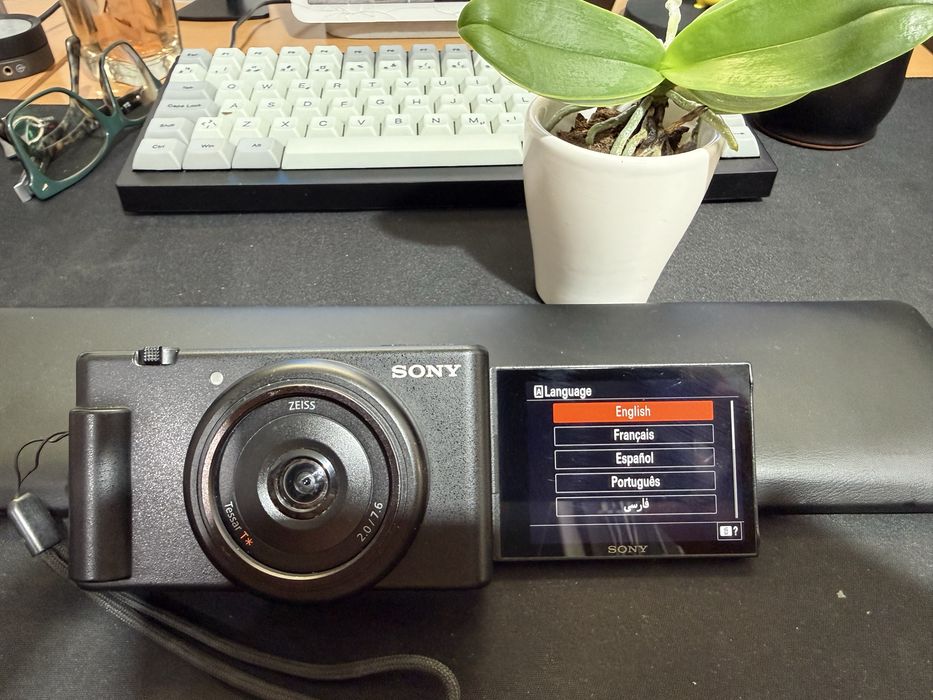 Sony ZV-1F aparat video Vloging