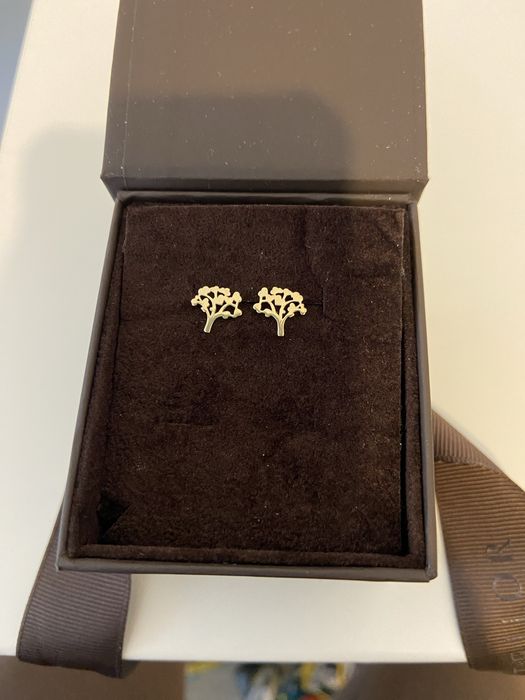 Cercei TEILOR, Copacul Vietii, aur galben 14K, greutate 0.85