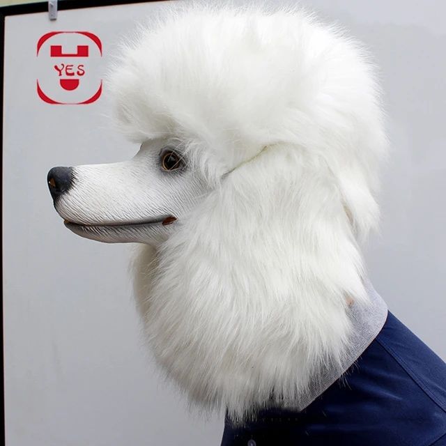 Маска на пудел, Парти, Латекс, Многоцветна