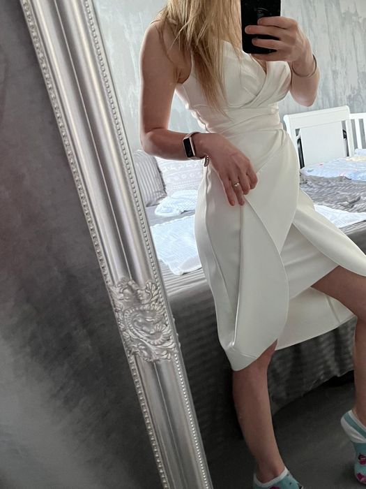 Rochie tafta cununie civilă xs