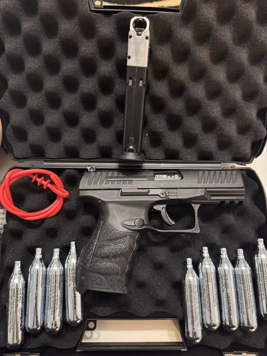 Pistol  Walther PPQ M2 T4E  cal.43 , 5 - 7,5 J