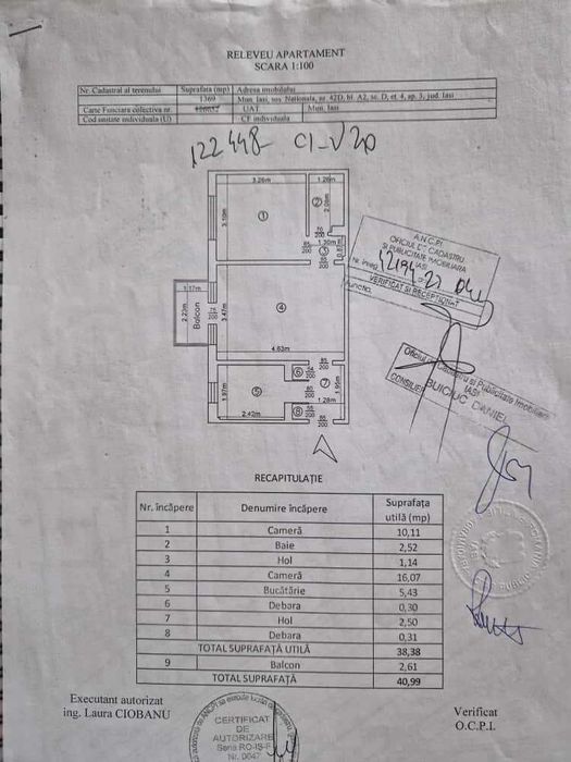 Iasi Zimbru Soseaua Nationala 2 semidecomandate 78000 euro