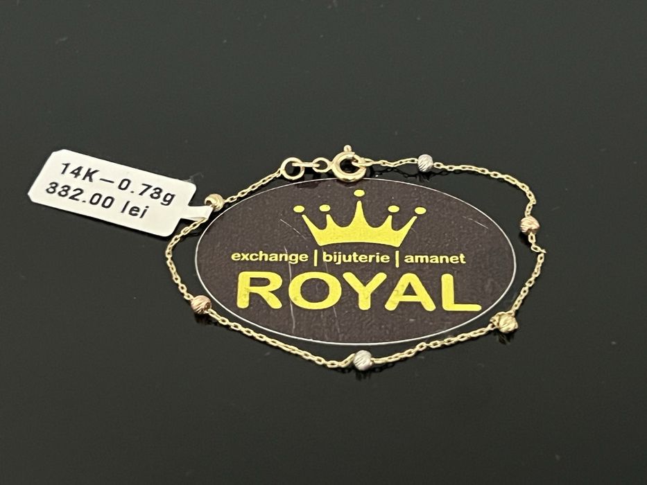 Bijuteria Royal CB : Bratara dama aur 14k 0,73 grame