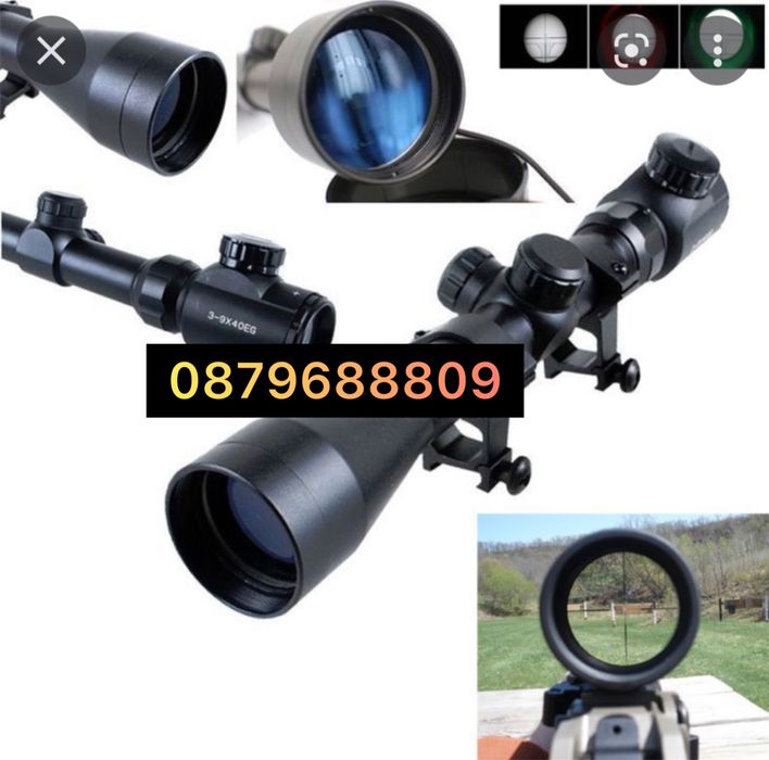 Чисто нова ОПТИКА 3-9х40E Bushnell / оптика за пушка / мерник / прицел