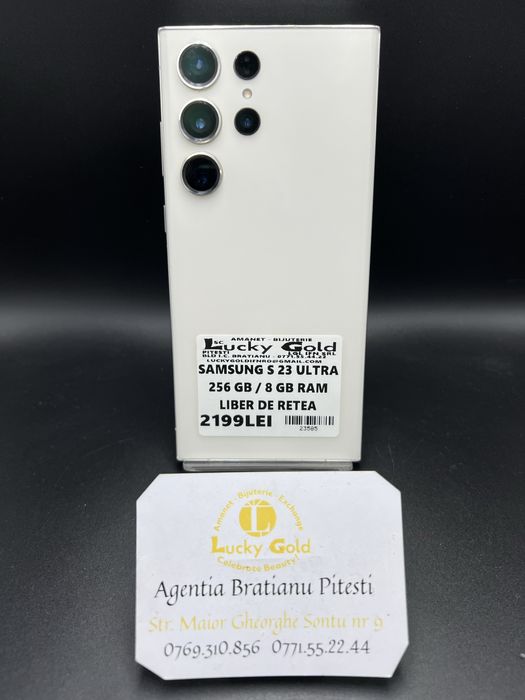 Samsung s23 ultra 256/8 gb cod 23585