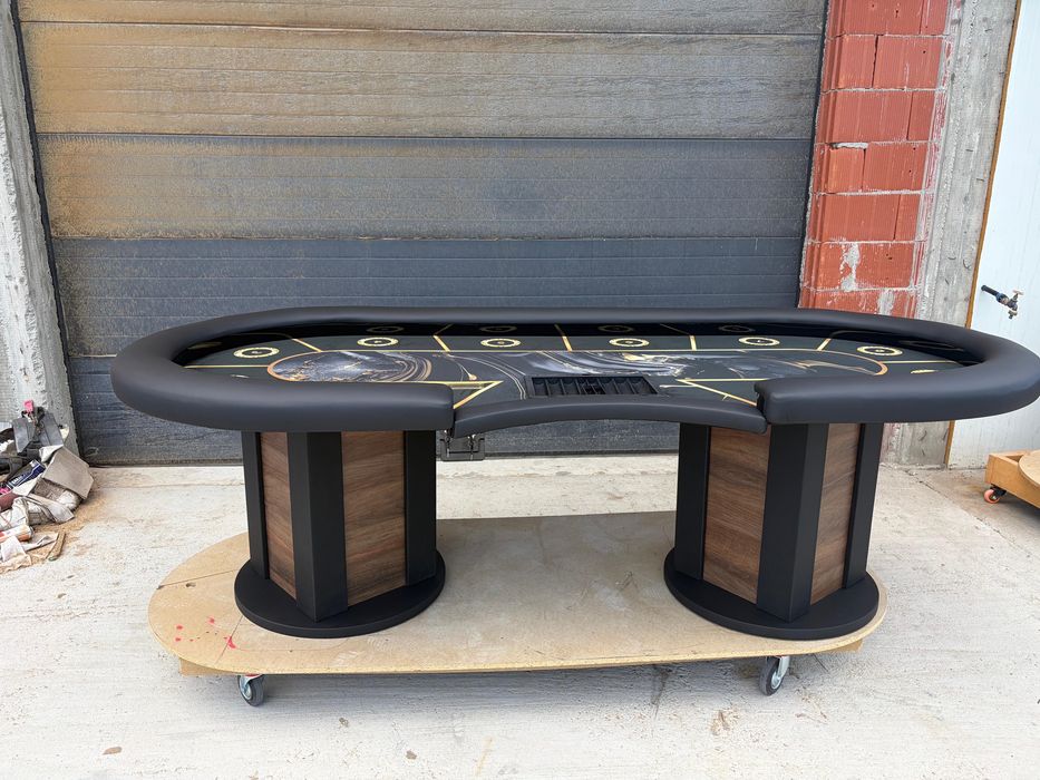 Masa poker casino extra lux cu surpainaltare CustomTables.eu Bucuresti stoc urgent