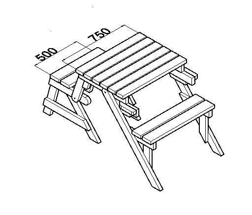 Banca pliabila pentru terase;gradini de 2/4/6 locuri