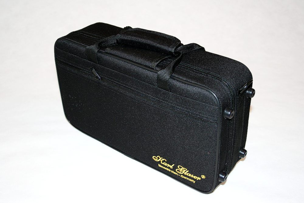 Clarinet Karl Glaser® Bb(Si bemol) Böhm sistem 17clape+6 inele ebonita