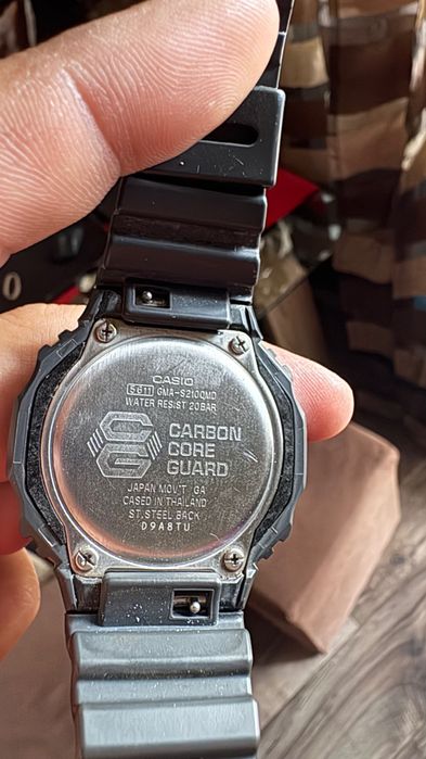 Casio G-shock GMA S-210 carbon core guard