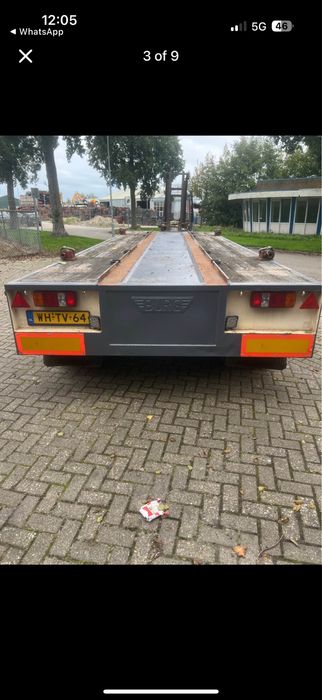 Vand trailer pentru utilaje