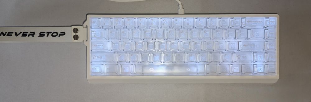 Эксклюзивная стильная клавиатура Mengzu | RGB | Бесшумная