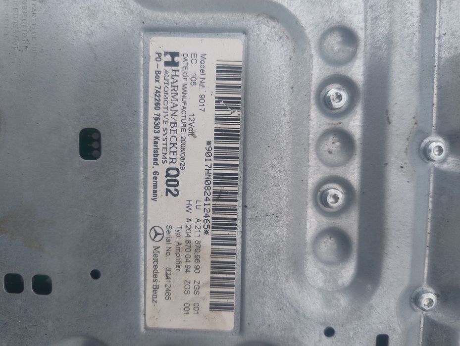 Amplificator audio Harman Kardon A2118709690 A2048700494 C E S CLS