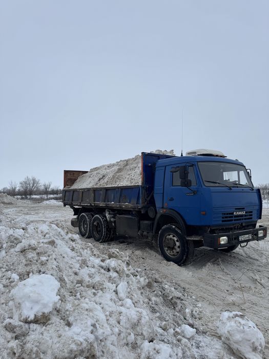 ВЫВОЗ СНЕГА. Погрузчик камаз